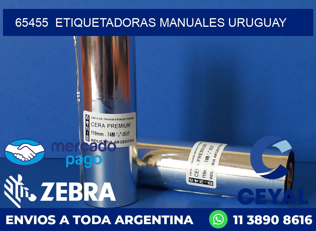 65455  ETIQUETADORAS MANUALES URUGUAY