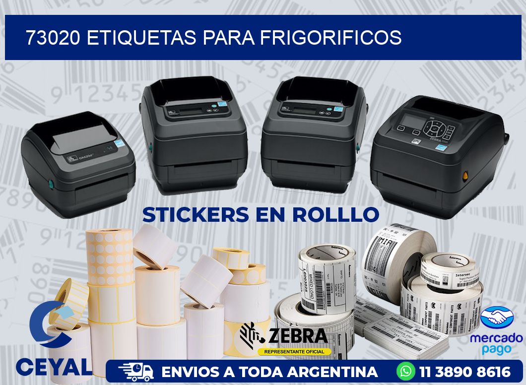 73020 ETIQUETAS PARA FRIGORIFICOS