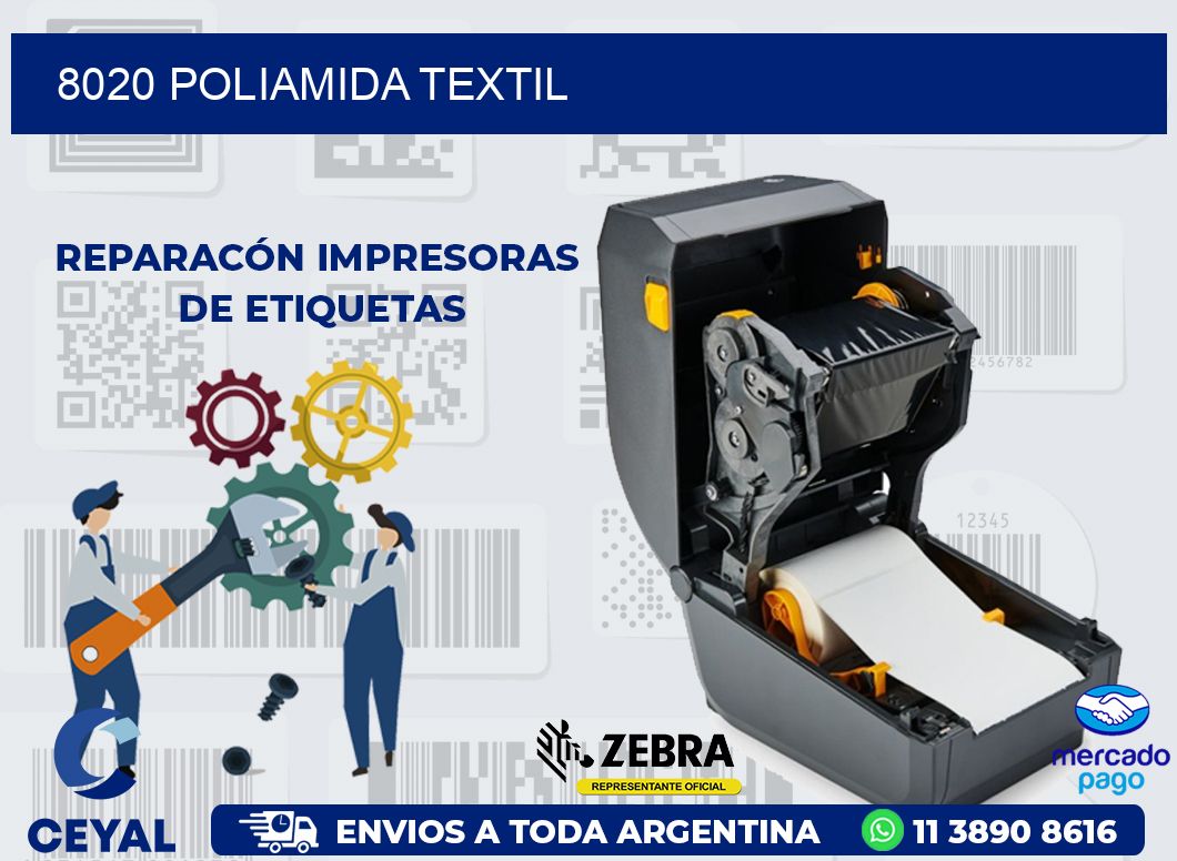 8020 POLIAMIDA TEXTIL
