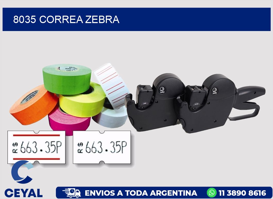 8035 CORREA ZEBRA