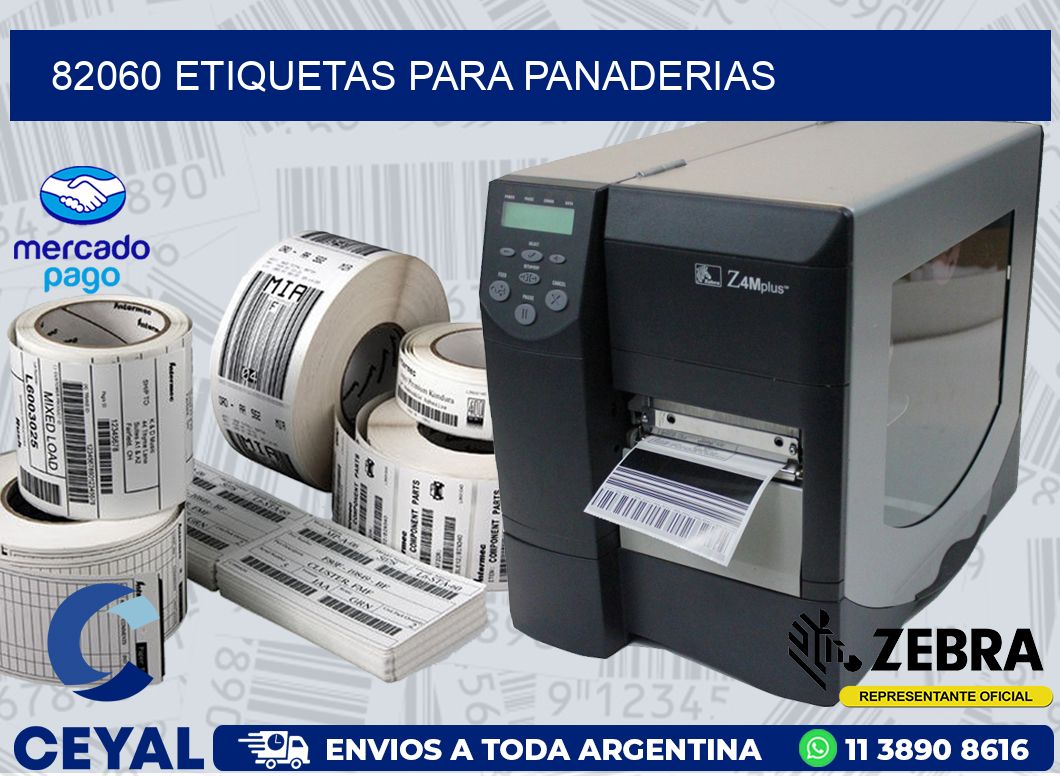 82060 ETIQUETAS PARA PANADERIAS