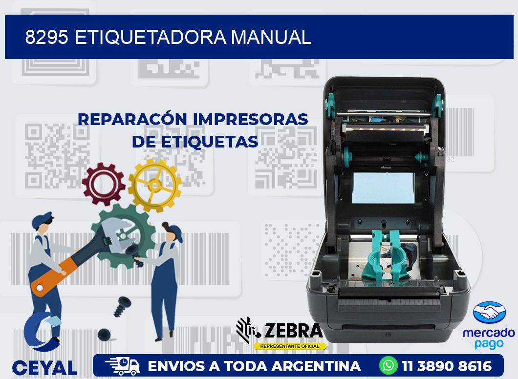 8295 ETIQUETADORA MANUAL