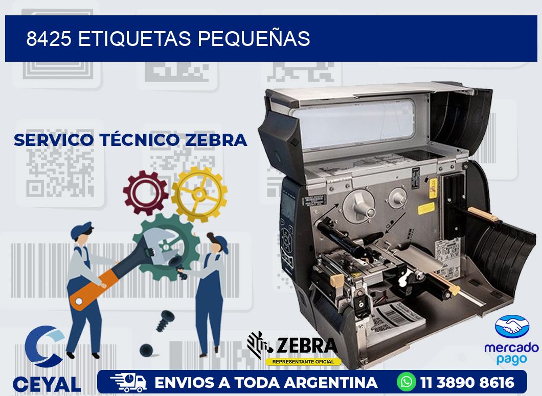 8425 ETIQUETAS PEQUEÑAS