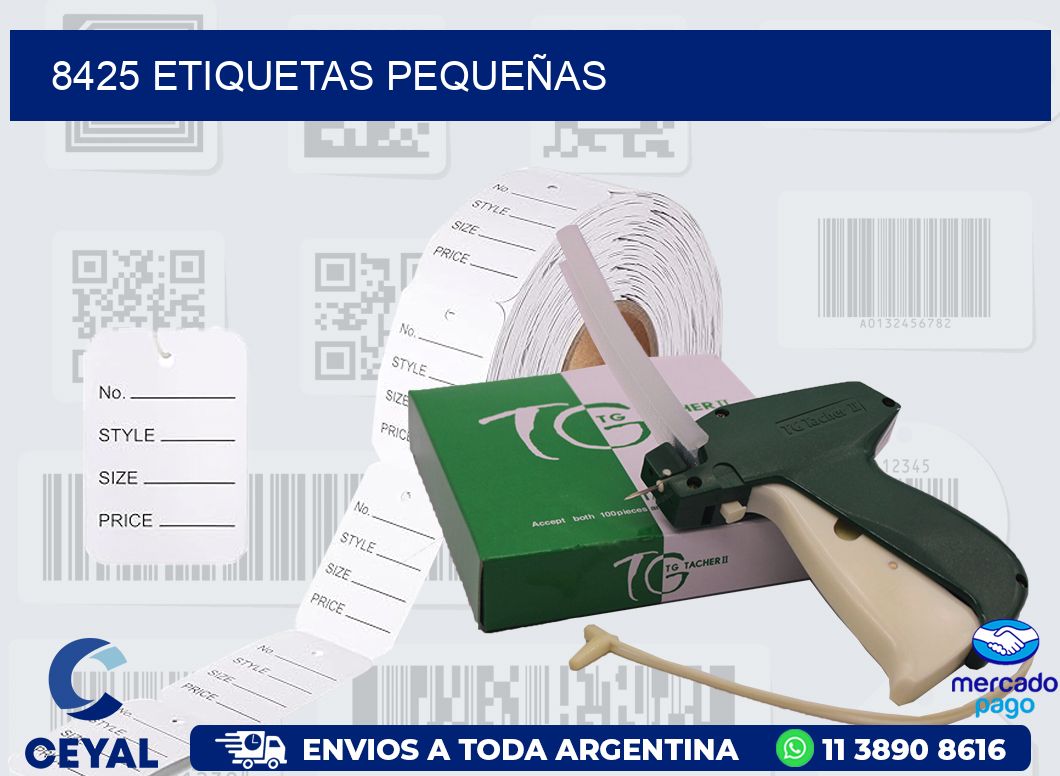 8425 ETIQUETAS PEQUEÑAS