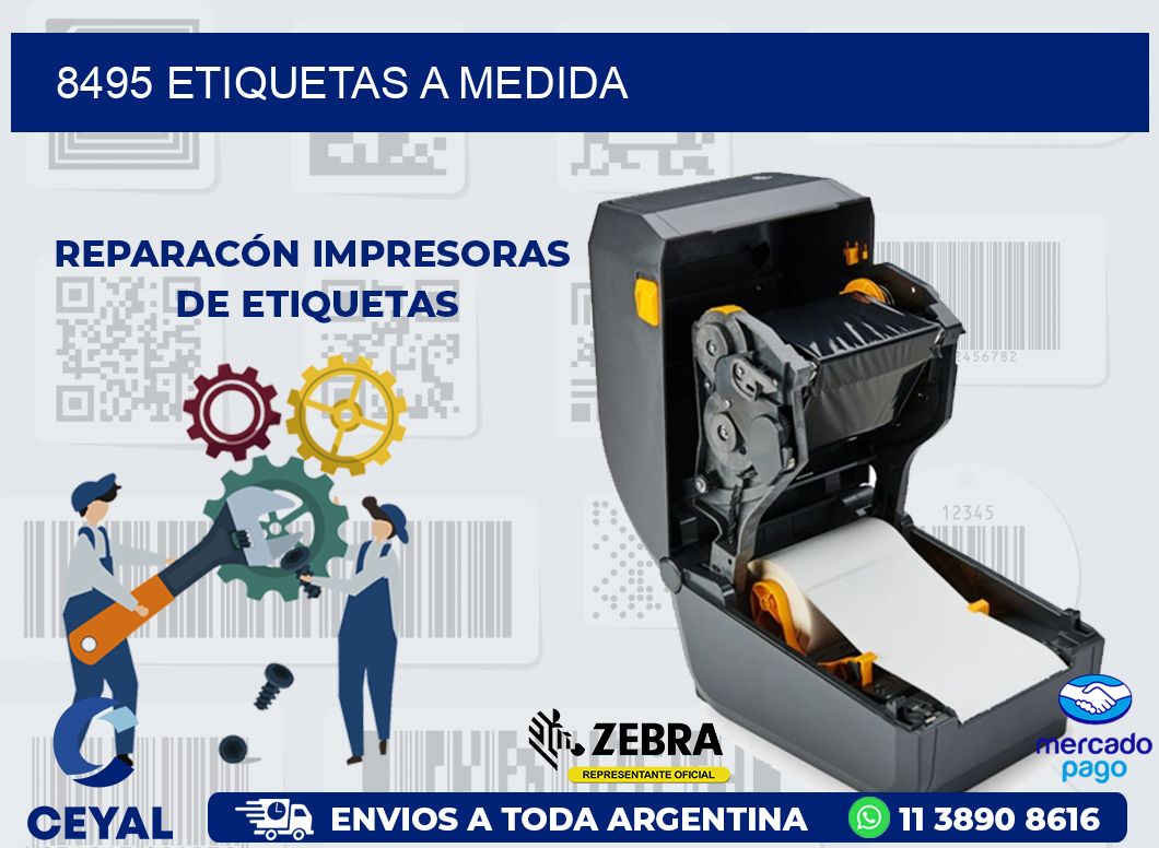 8495 ETIQUETAS A MEDIDA