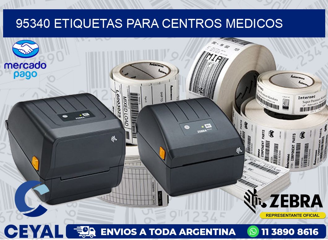 95340 ETIQUETAS PARA CENTROS MEDICOS