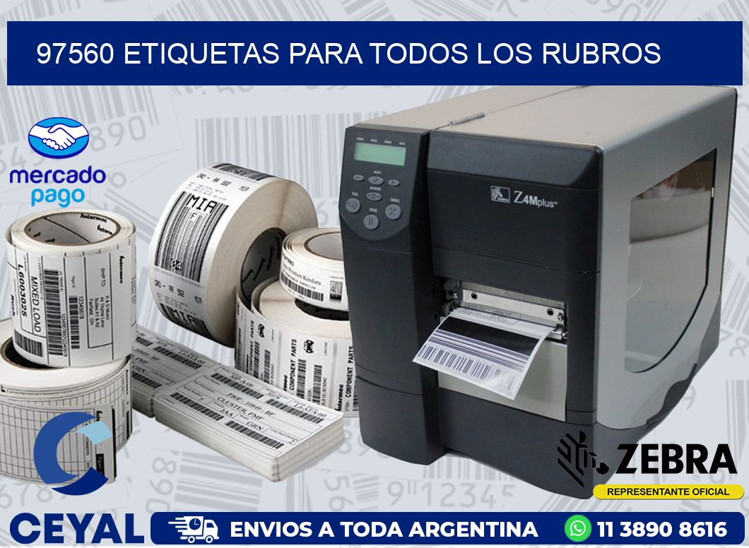 97560 ETIQUETAS PARA TODOS LOS RUBROS