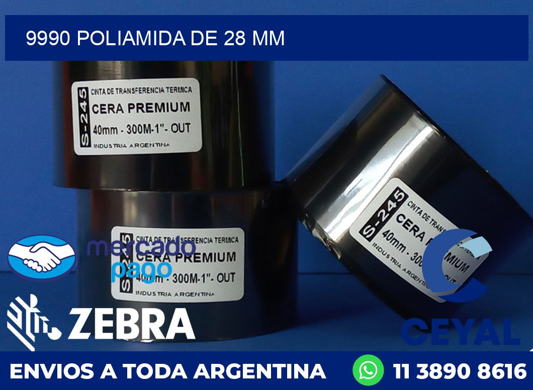9990 POLIAMIDA DE 28 MM