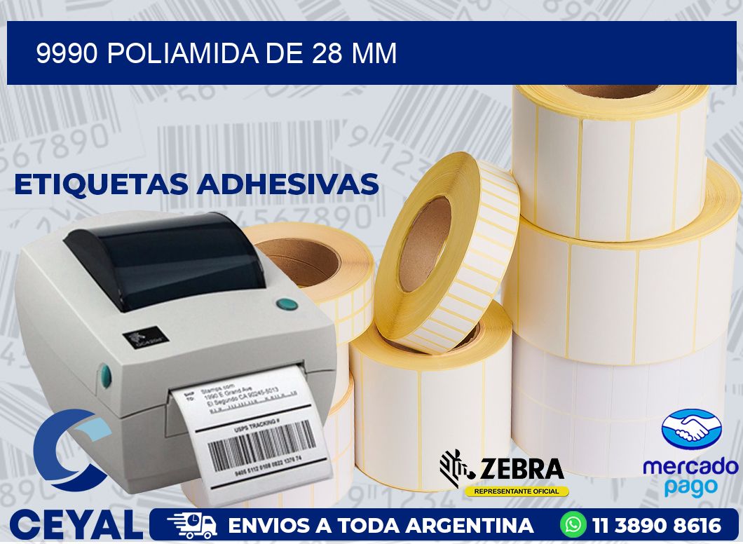 9990 POLIAMIDA DE 28 MM