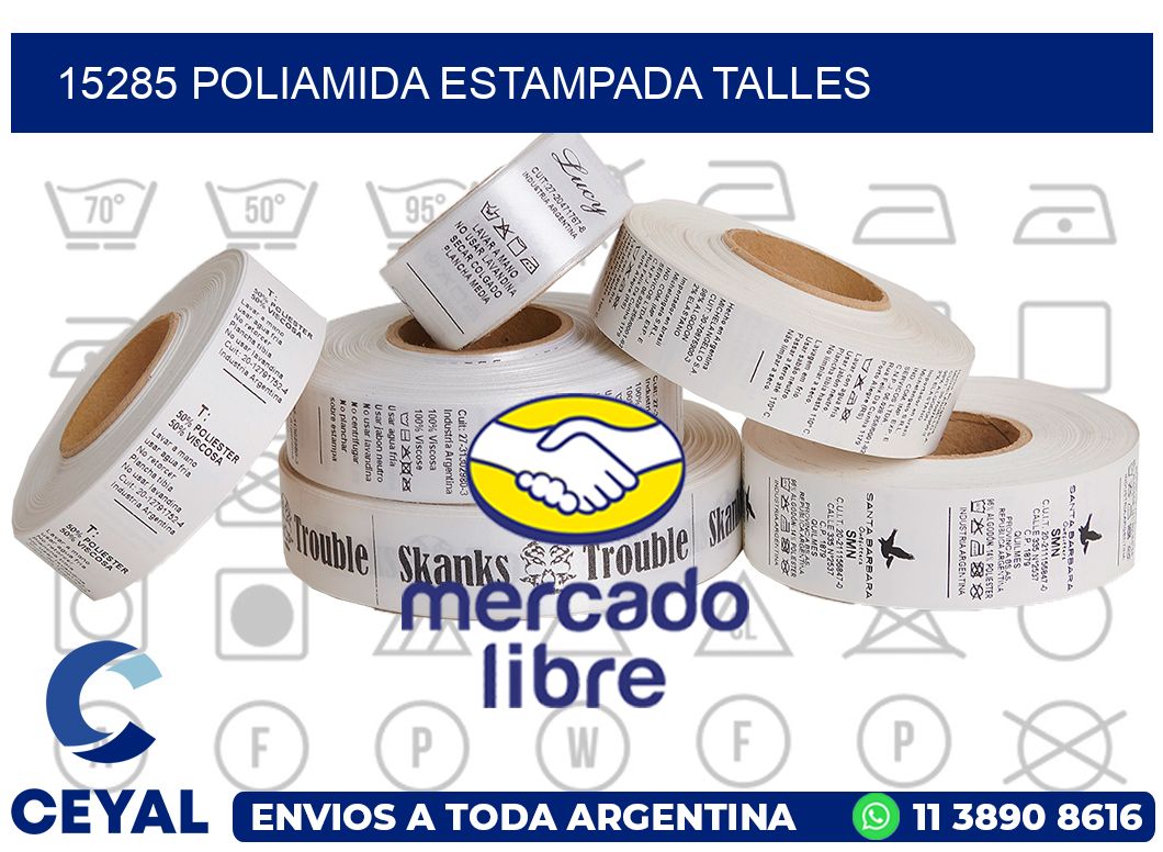 15285 POLIAMIDA ESTAMPADA TALLES