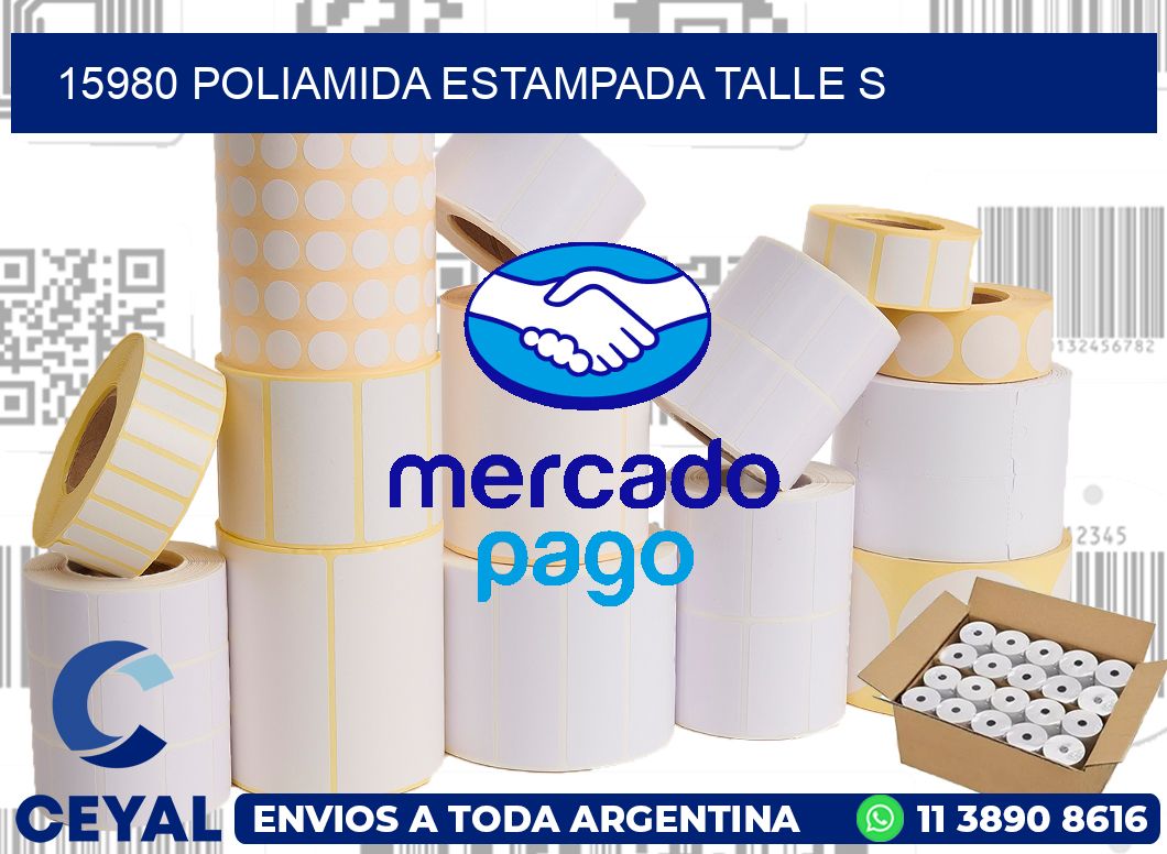 15980 POLIAMIDA ESTAMPADA TALLE S
