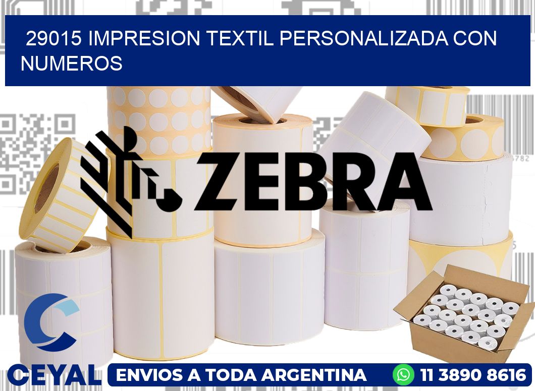 29015 IMPRESION TEXTIL PERSONALIZADA CON NUMEROS