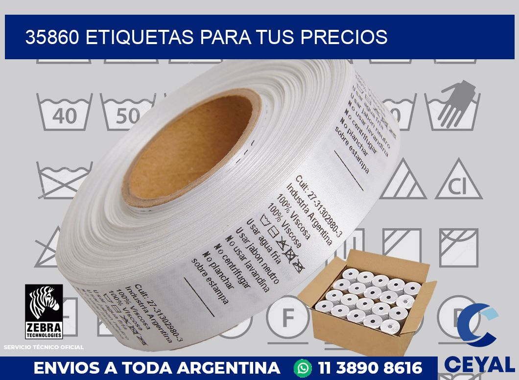 35860 ETIQUETAS PARA TUS PRECIOS