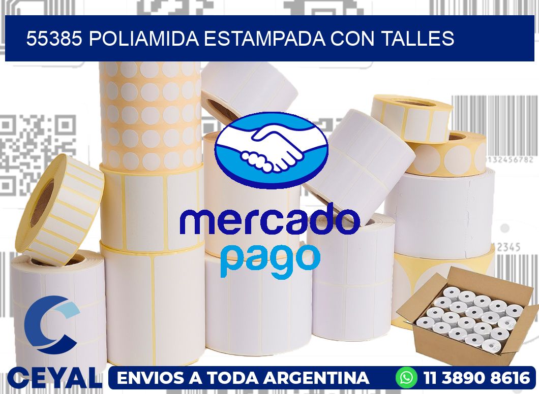 55385 POLIAMIDA ESTAMPADA CON TALLES
