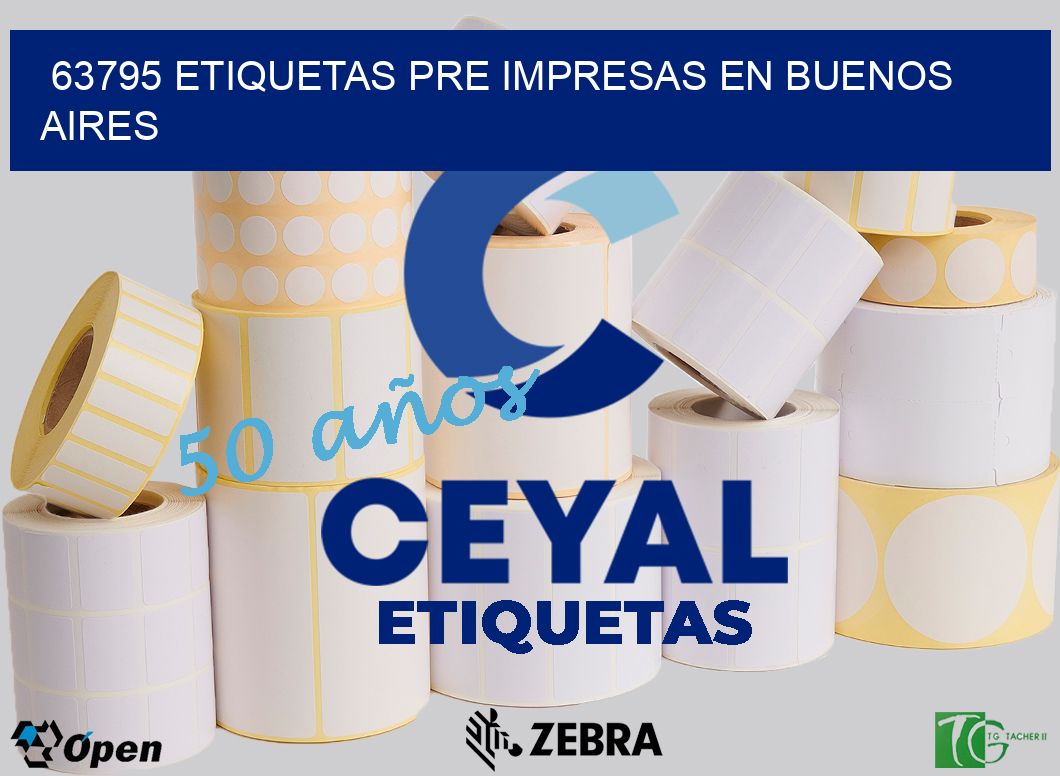 63795 ETIQUETAS PRE IMPRESAS EN BUENOS AIRES