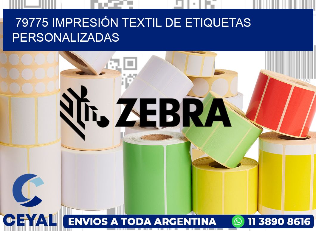 79775 IMPRESIÓN TEXTIL DE ETIQUETAS PERSONALIZADAS