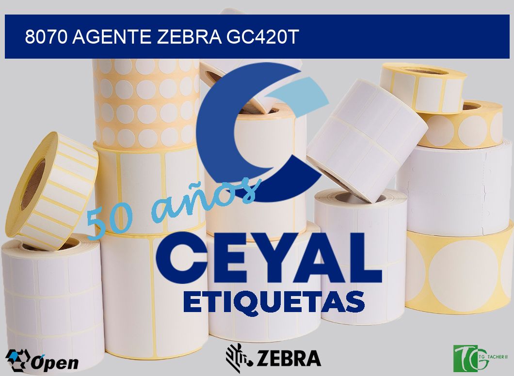 8070 AGENTE ZEBRA GC420T