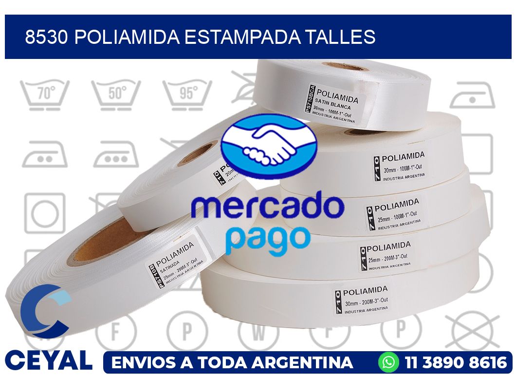 8530 POLIAMIDA ESTAMPADA TALLES