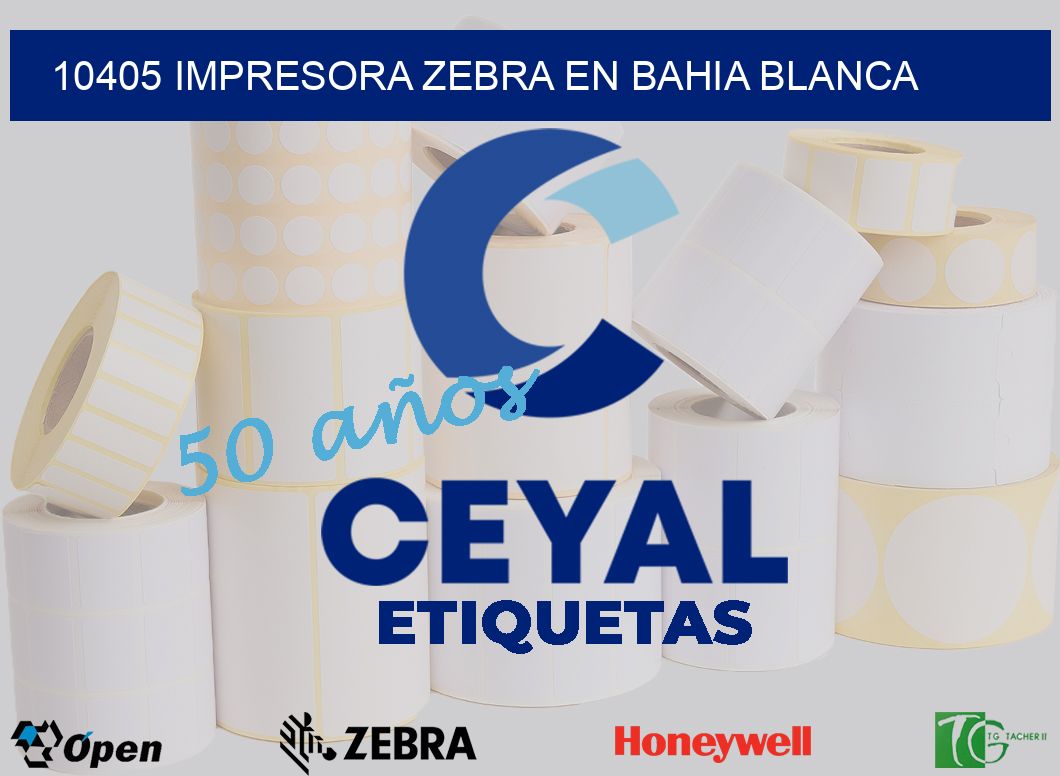 10405 IMPRESORA ZEBRA EN BAHIA BLANCA