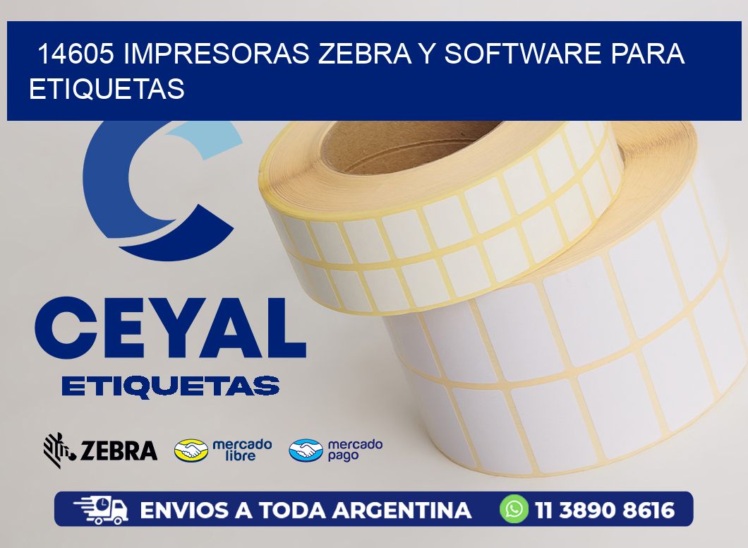 14605 Impresoras Zebra y Software para Etiquetas
