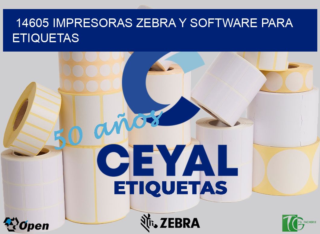 14605 Impresoras Zebra y Software para Etiquetas