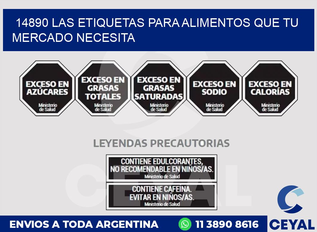14890 LAS ETIQUETAS PARA ALIMENTOS QUE TU MERCADO NECESITA