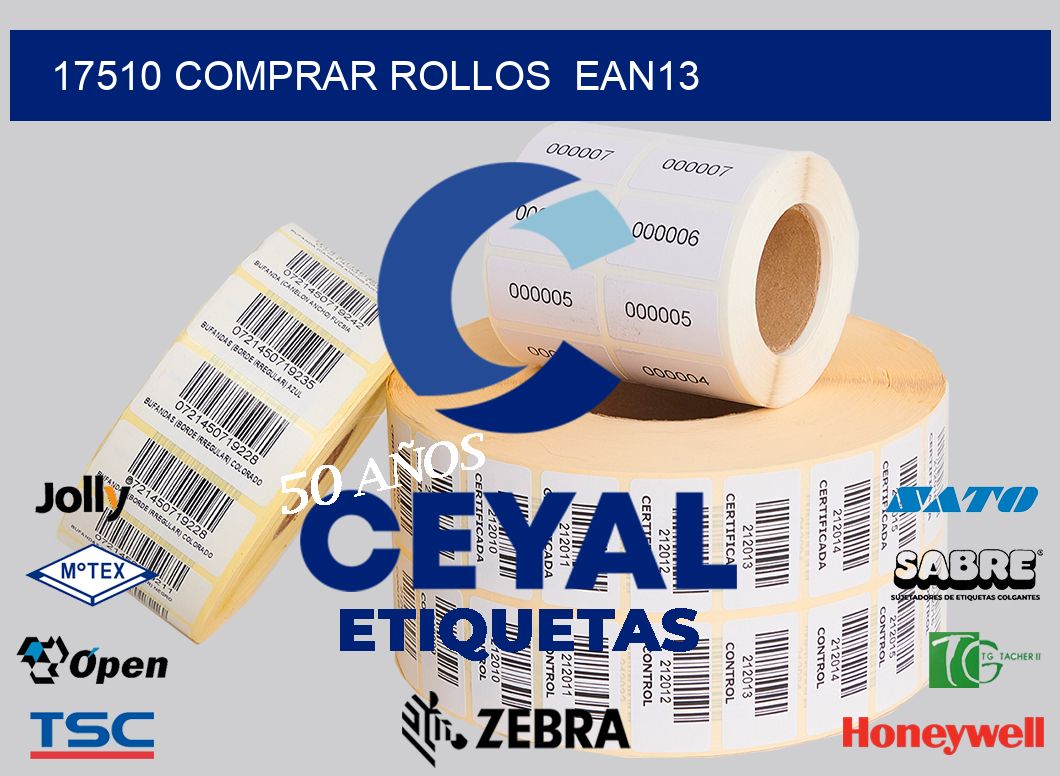 17510 COMPRAR ROLLOS  EAN13