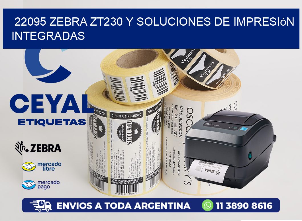 22095 Zebra ZT230 y Soluciones de Impresión Integradas