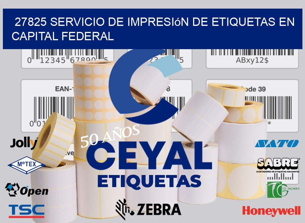 27825 Servicio de Impresión de Etiquetas en Capital Federal