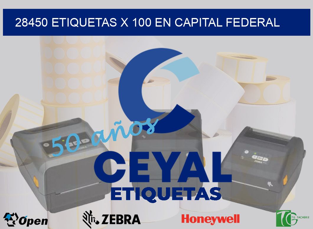 28450 ETIQUETAS X 100 EN CAPITAL FEDERAL