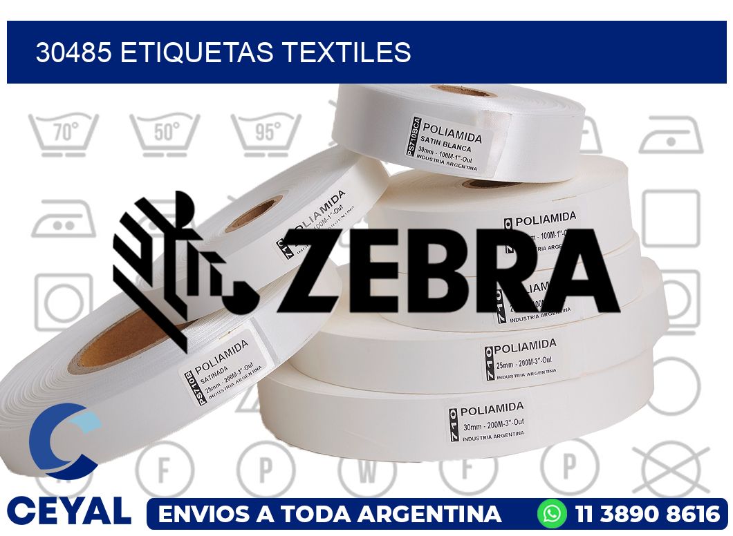 30485 ETIQUETAS TEXTILES