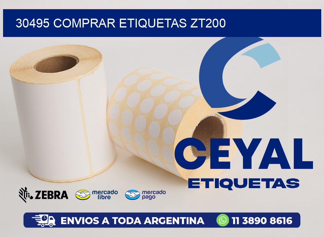 30495 COMPRAR ETIQUETAS ZT200