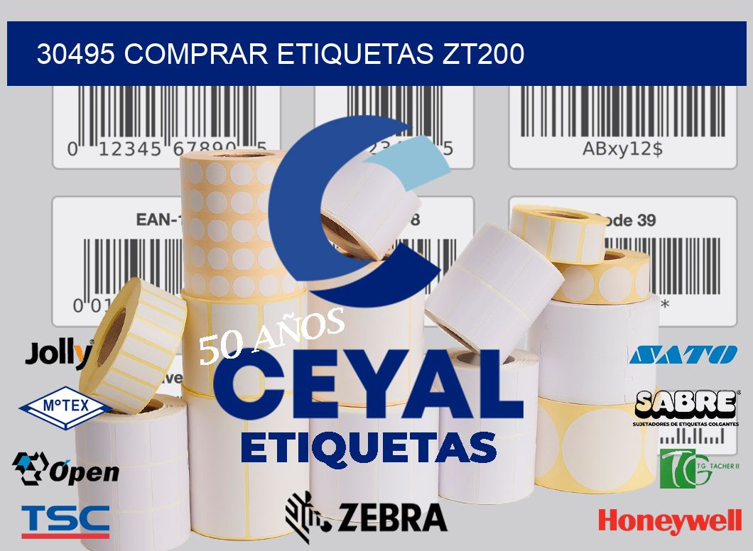 30495 COMPRAR ETIQUETAS ZT200