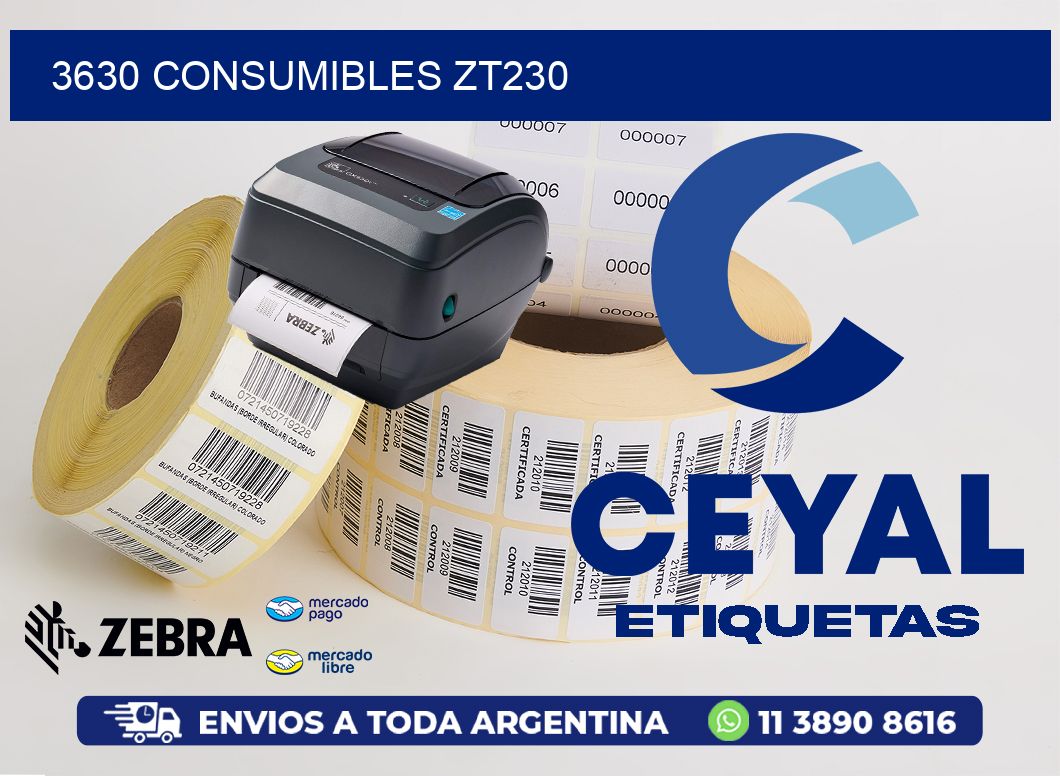 3630 CONSUMIBLES ZT230