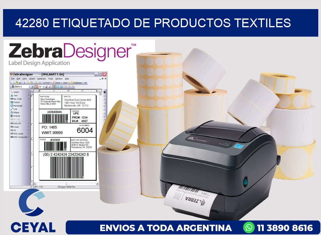 42280 ETIQUETADO DE PRODUCTOS TEXTILES