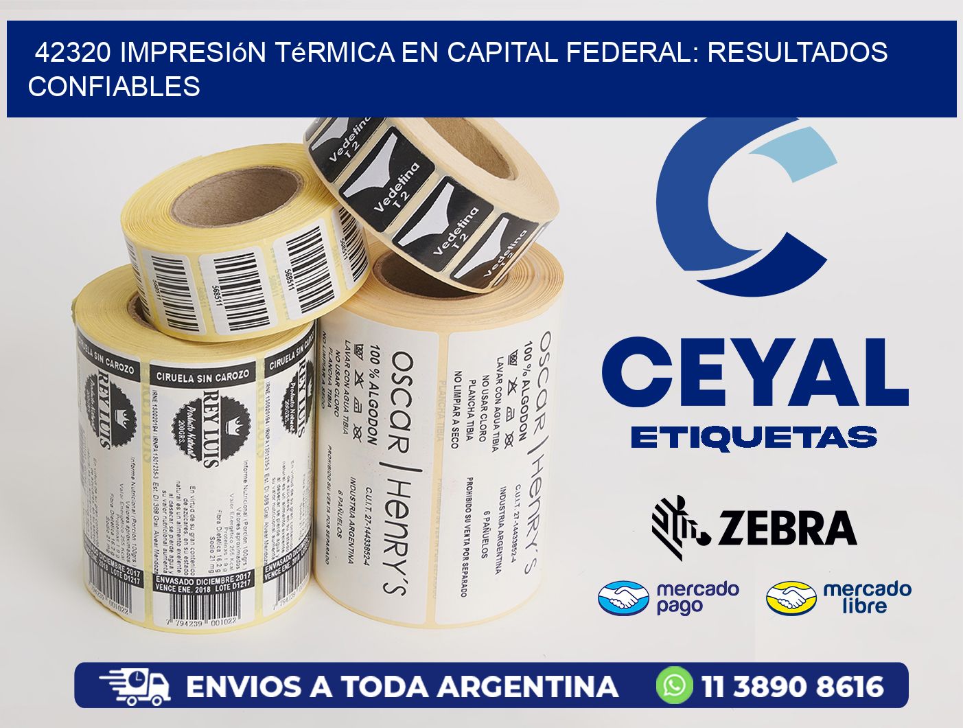 42320 Impresión Térmica en Capital Federal: Resultados Confiables