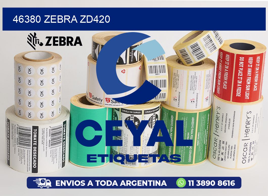 46380 ZEBRA ZD420