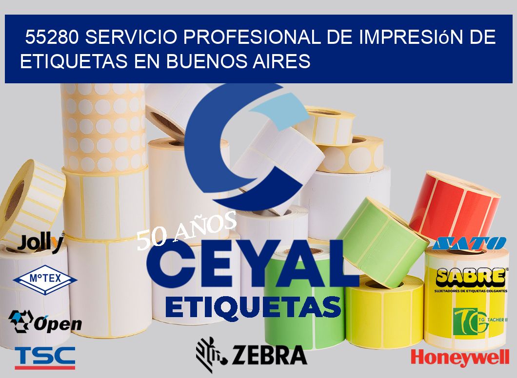 55280 Servicio Profesional de Impresión de Etiquetas en Buenos Aires
