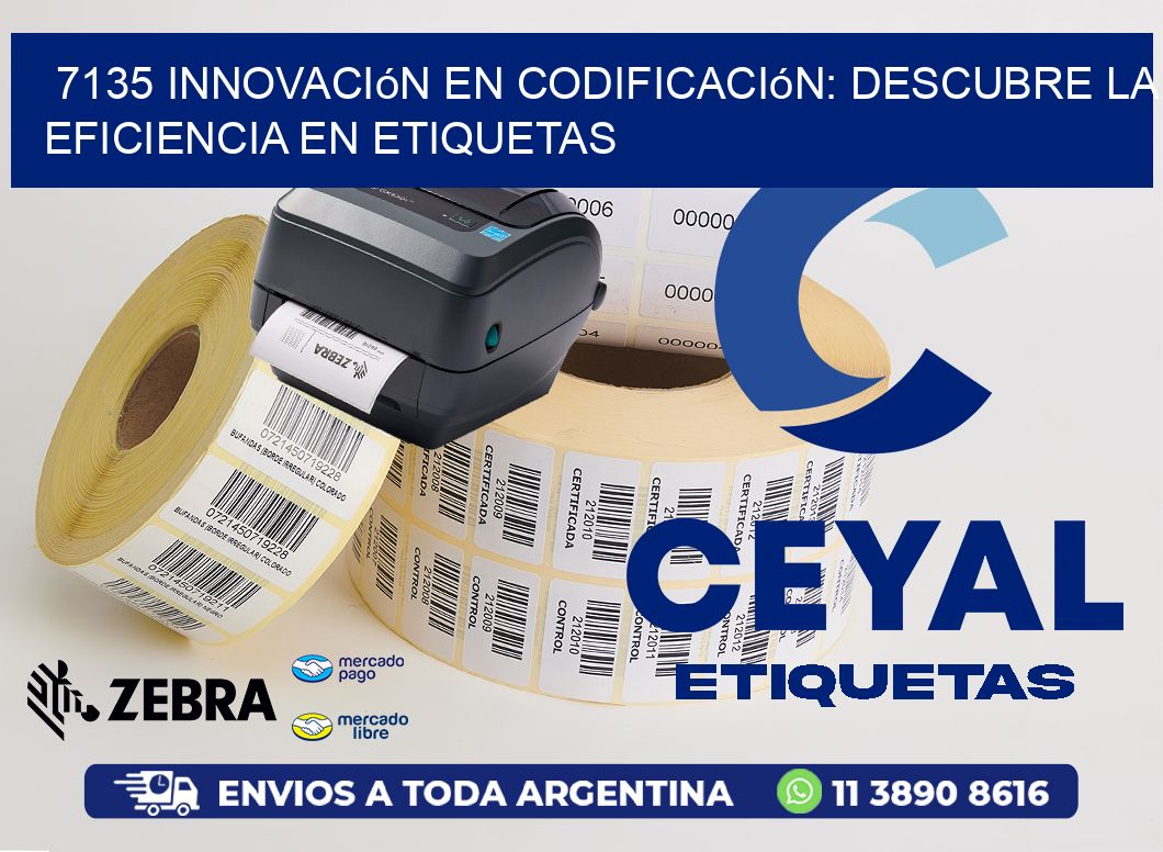 7135 Innovación en Codificación: Descubre la Eficiencia en Etiquetas