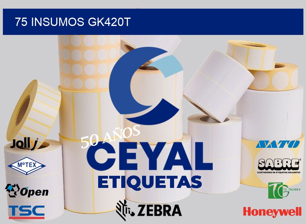 75 INSUMOS GK420T