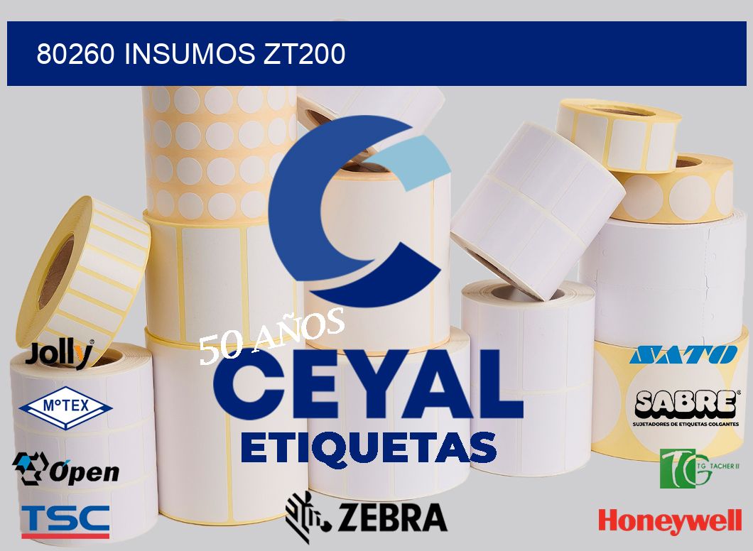 80260 INSUMOS ZT200