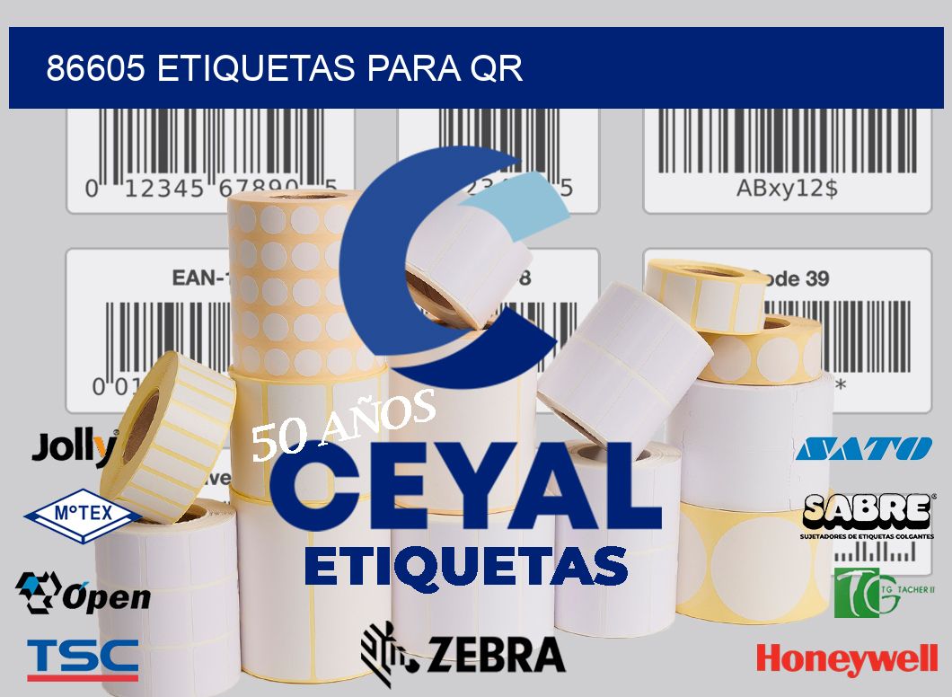 86605 etiquetas para qr