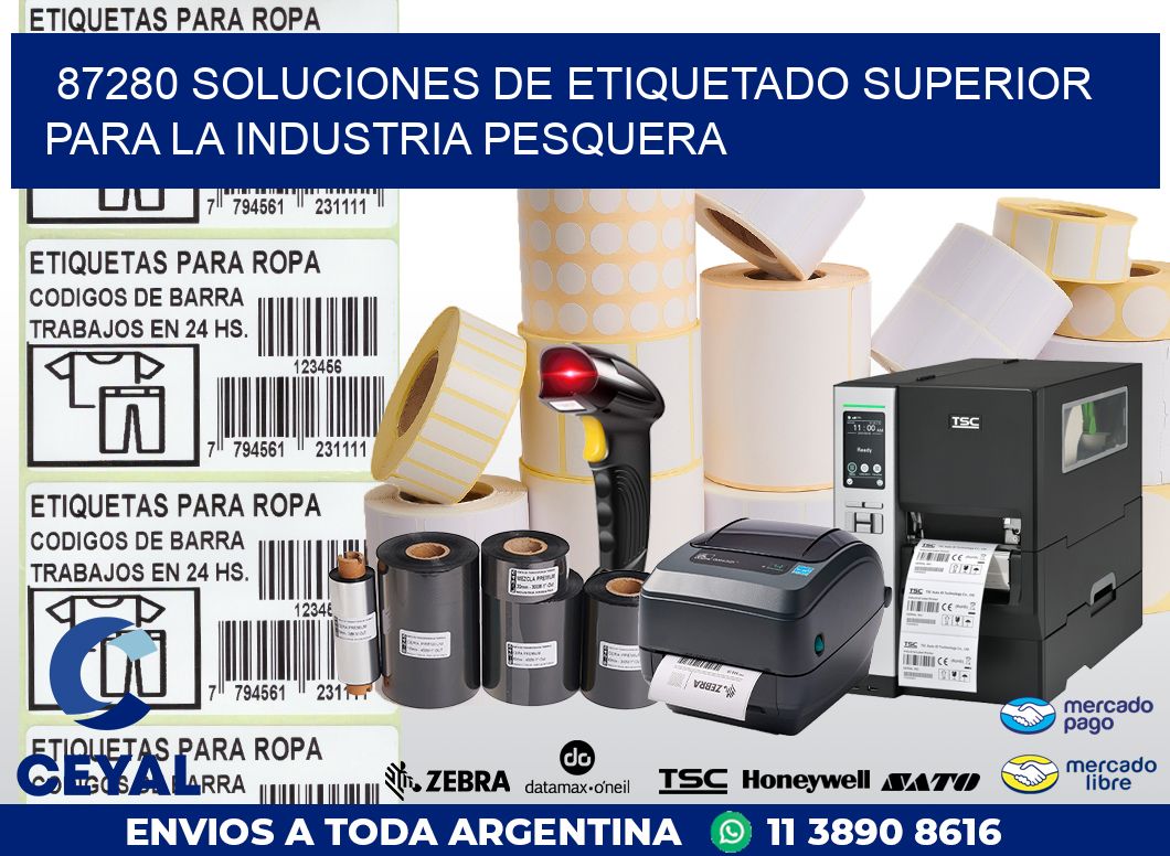 87280 SOLUCIONES DE ETIQUETADO SUPERIOR PARA LA INDUSTRIA PESQUERA