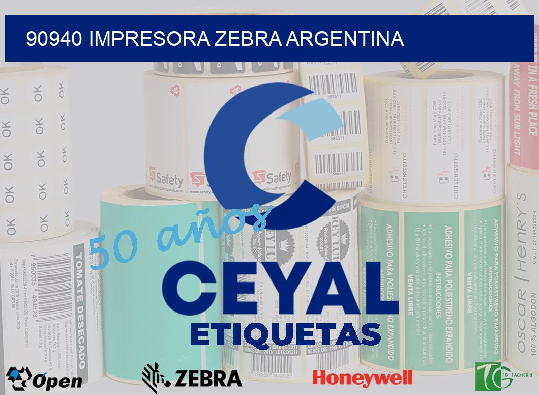 90940 IMPRESORA ZEBRA ARGENTINA