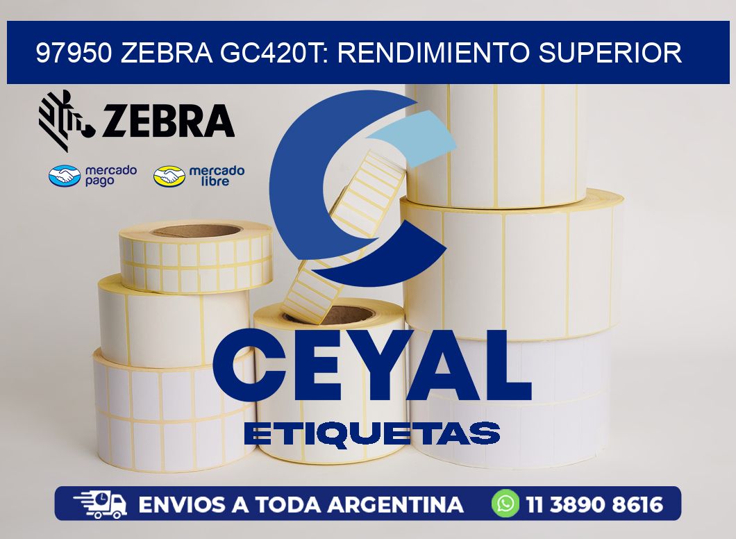 97950 Zebra GC420T: Rendimiento Superior