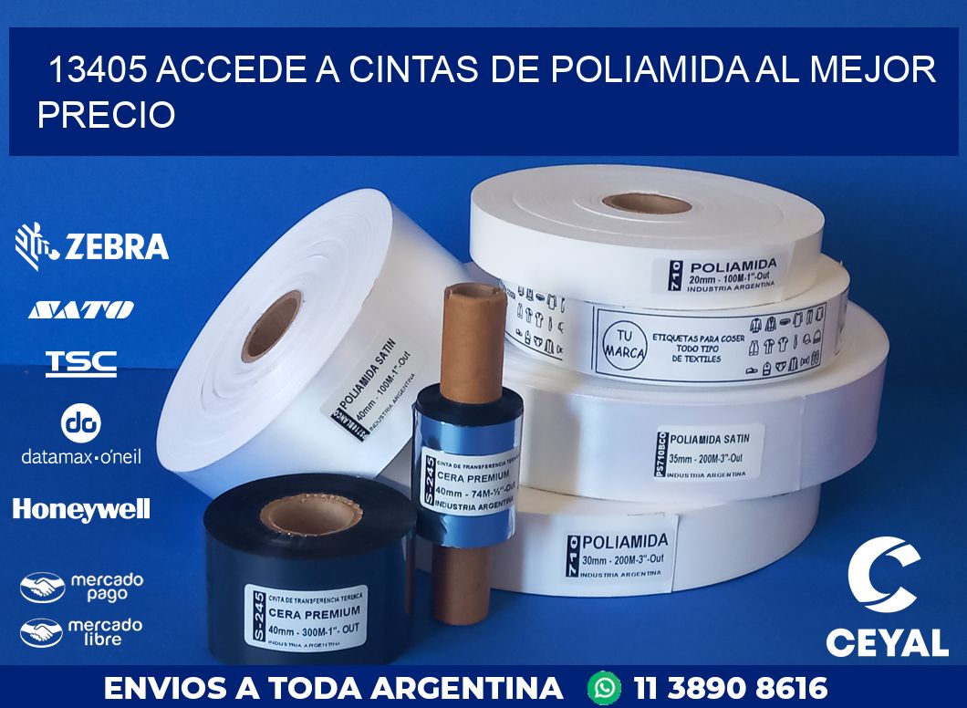 13405 ACCEDE A CINTAS DE POLIAMIDA AL MEJOR PRECIO