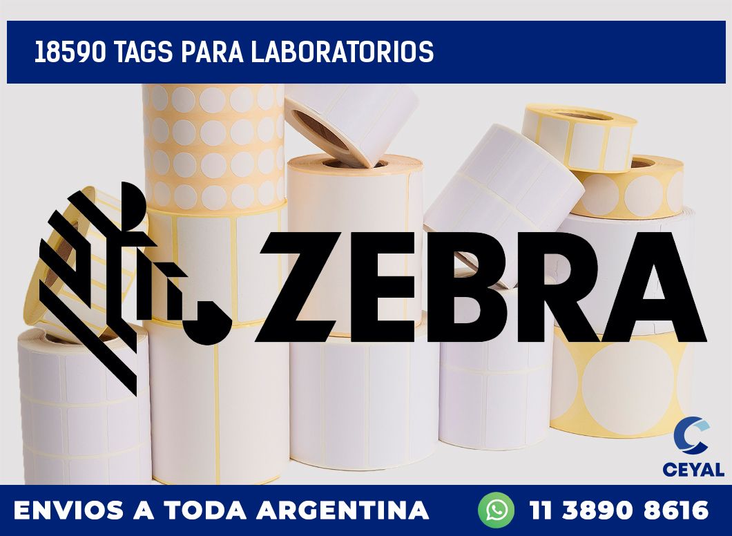 18590 TAGS PARA LABORATORIOS