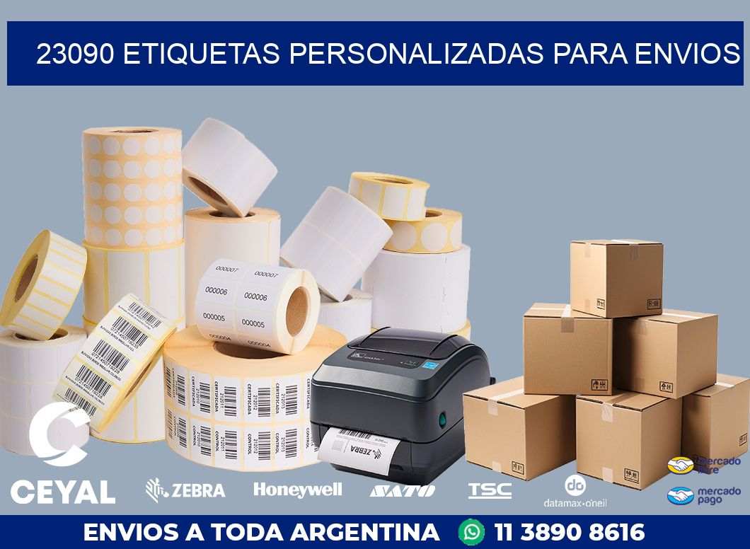 23090 ETIQUETAS PERSONALIZADAS PARA ENVIOS