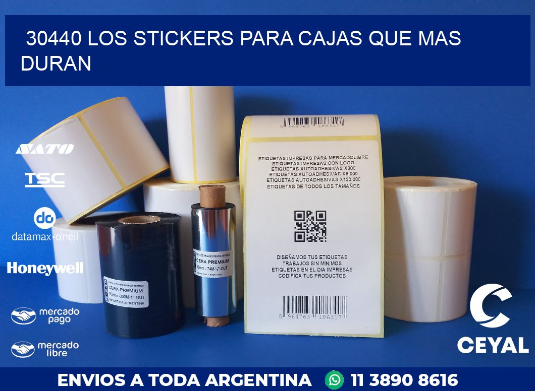 30440 LOS STICKERS PARA CAJAS QUE MAS DURAN