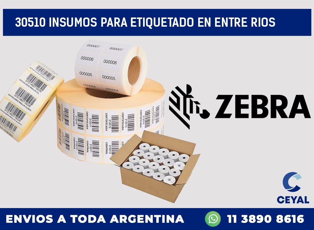 30510 INSUMOS PARA ETIQUETADO EN ENTRE RIOS